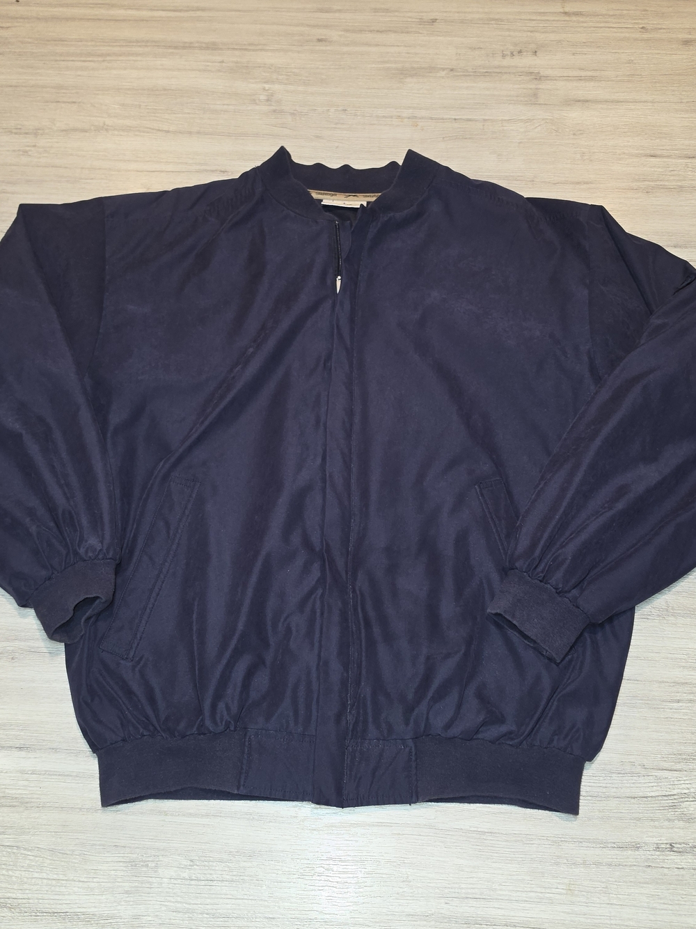 Slazenger Golf Windbreaker Full Zip Jacket Men's Navy Size Large L4